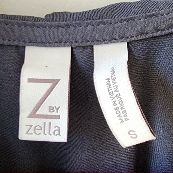 Z By Zella Hooded Zip Up Jacket | Small | Lightweight Activewear Slate Grey - Picture 6 of 7